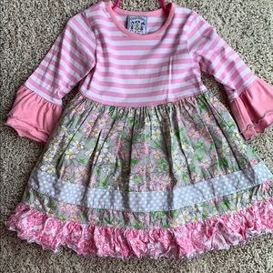 Three Sisters cotton flower dress